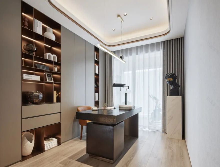 天鑫·鸿书华府丨中国漯河丨励时设计-112