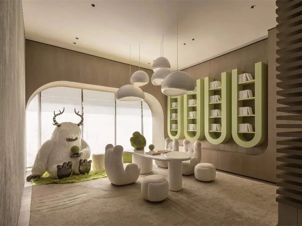 1054㎡原木极简的售楼处丨中国-2