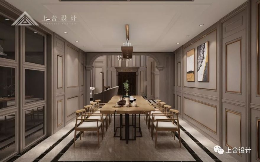 翡翠园简约美式家居,灰调缔造优雅舒适空间-31