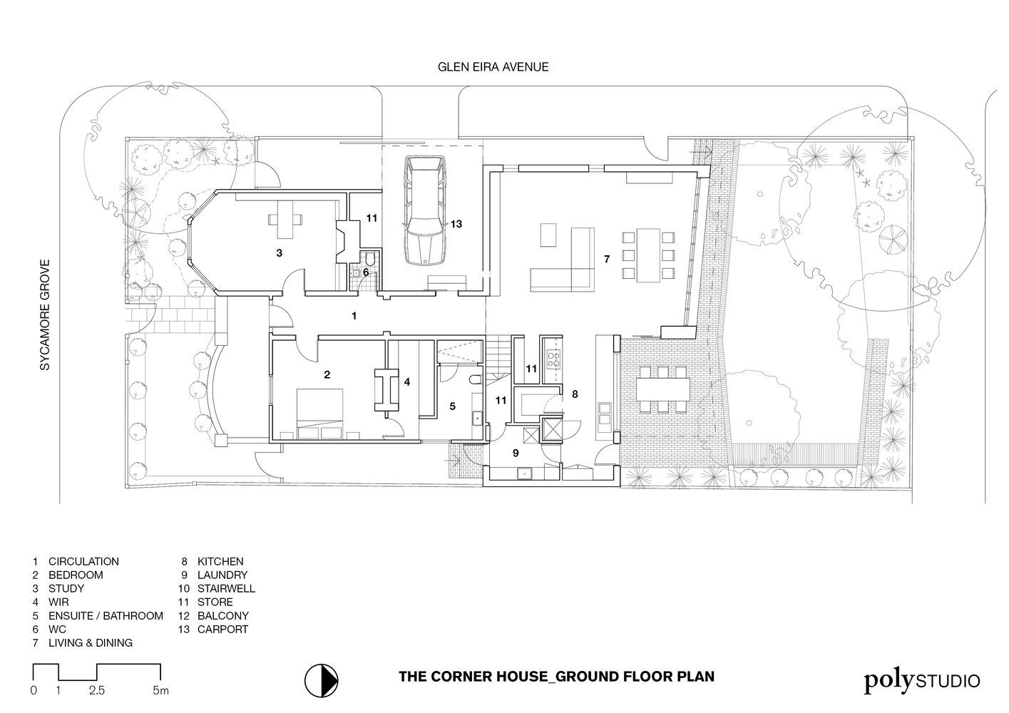 墨尔本角落住宅 · 新旧对比的生命力丨Poly Studio-38