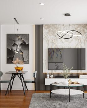 7734. Free Sketchup Apartment Interior Model Download