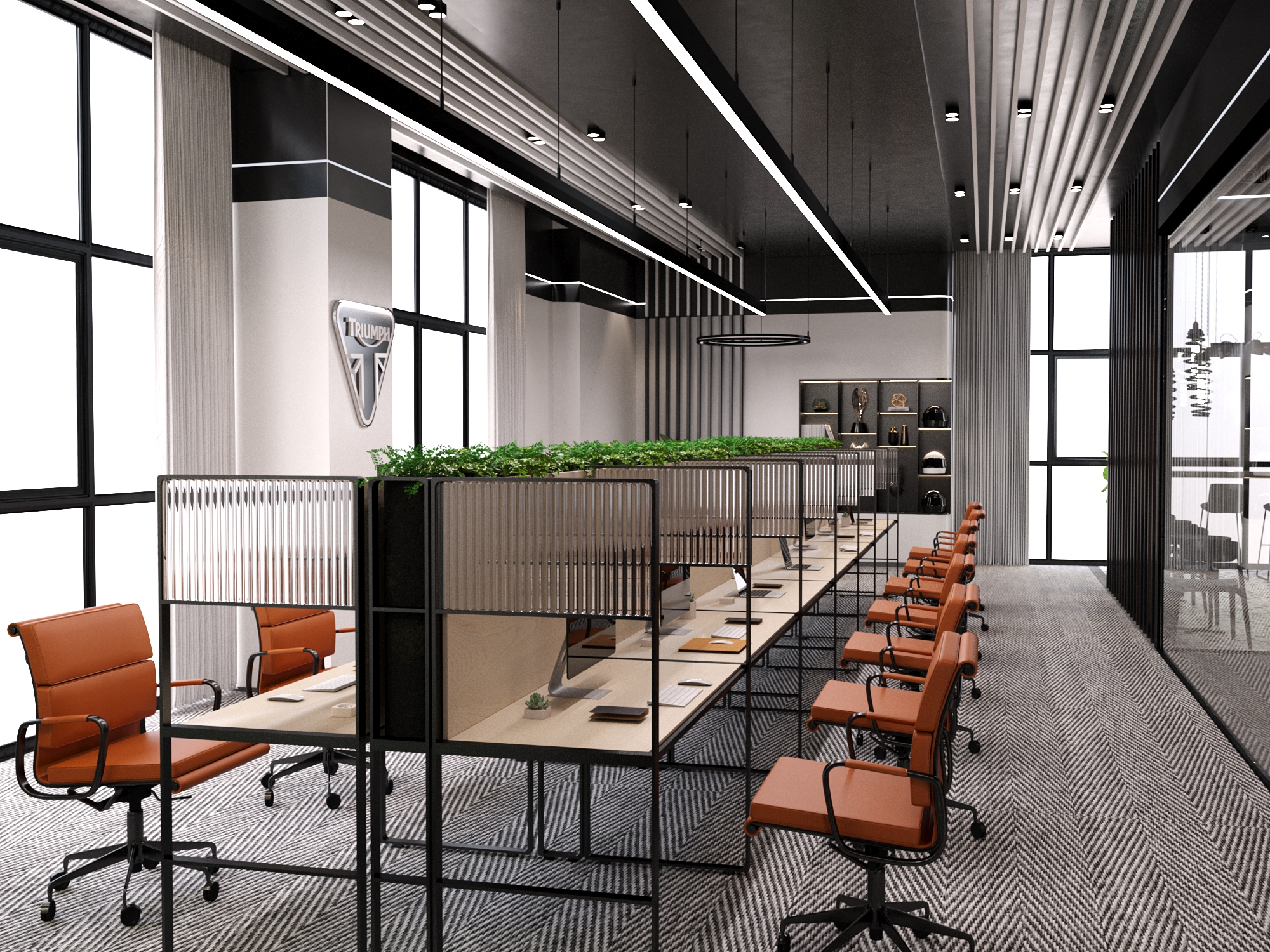 Modern - Industrial Office (Triumph Office)-11