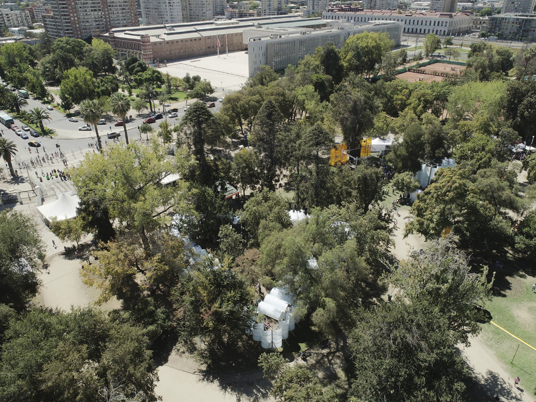 Green Village Pavilion Lollapalooza Chile 2018 / URZUA SOLER Arquitectos + Felipe Alarcón-36