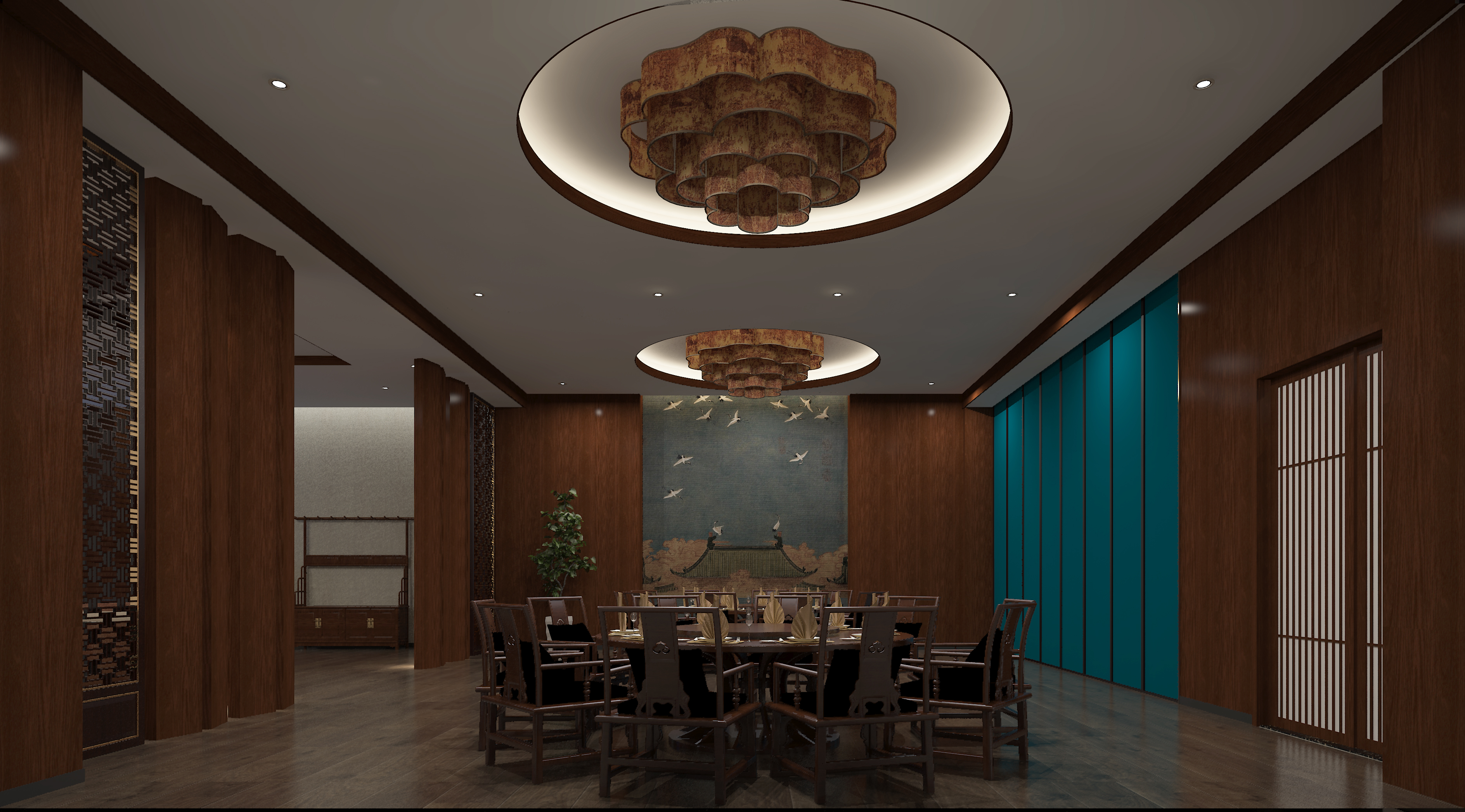 公司会客包间-1