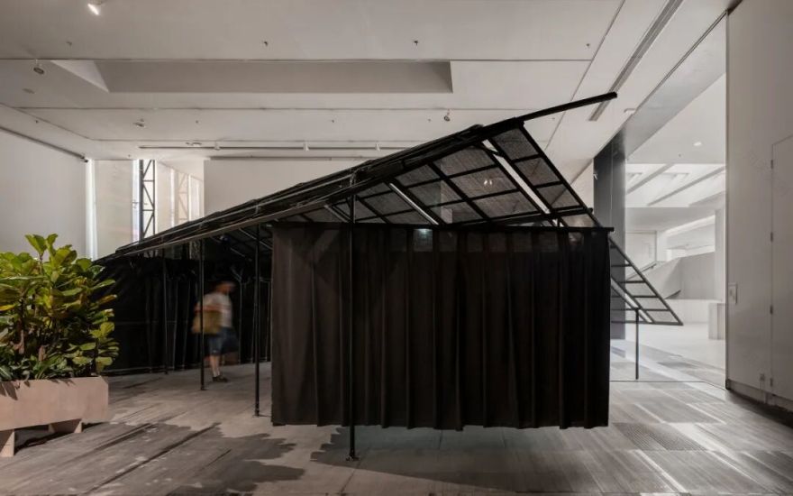 屋顶聚落|“我们的目光:艺术、人类学与亚洲映像”空间展陈设计-20