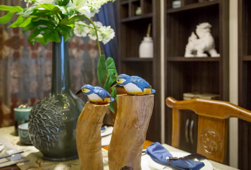 现代中式风格家居设计 | 鸟语花香的幸福生活-13