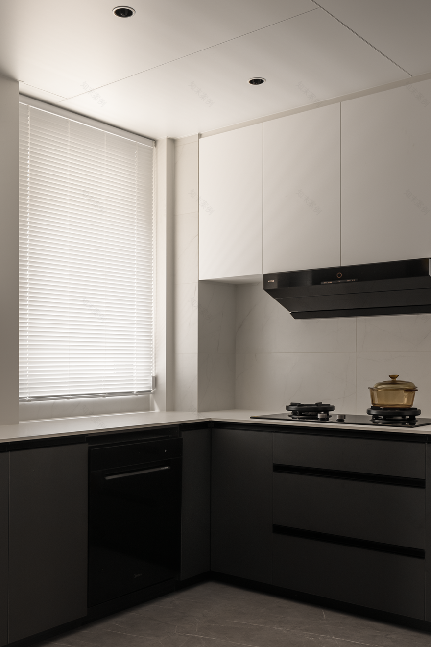 170㎡简约大平层,暖白原木的细腻优雅 | 深零设计-67