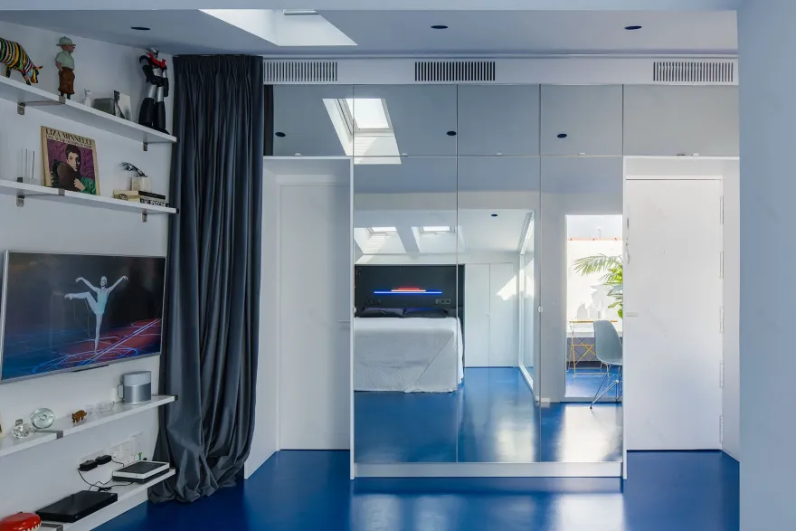 马德里市中心的明亮海滩屋丨西班牙马德里丨gon architects-45