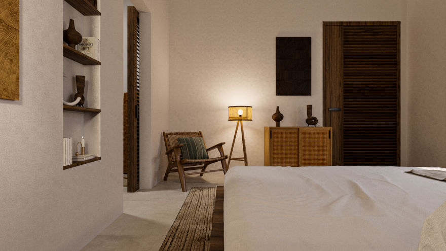 巴厘岛帕穆朗简约主义住宅丨印度亚南丨Own Design-9