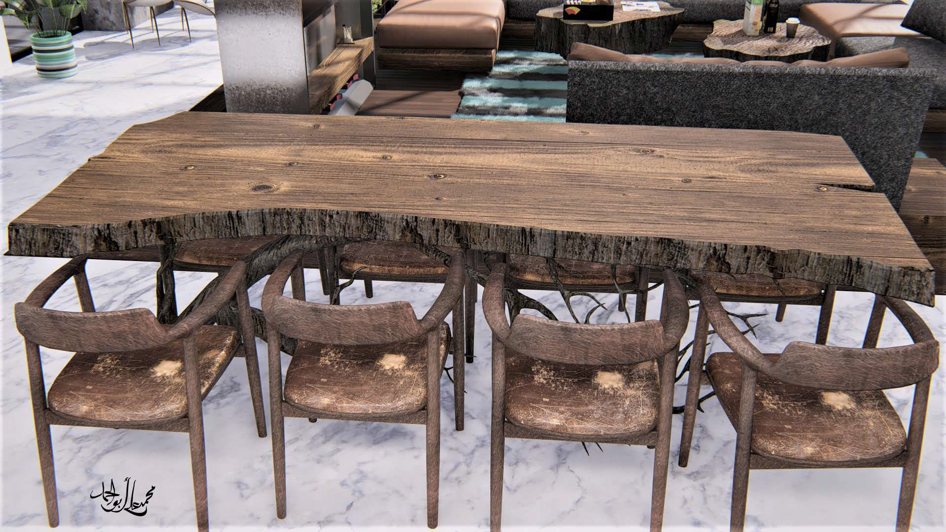 阿联酋 Majlis 客房室内设计-27