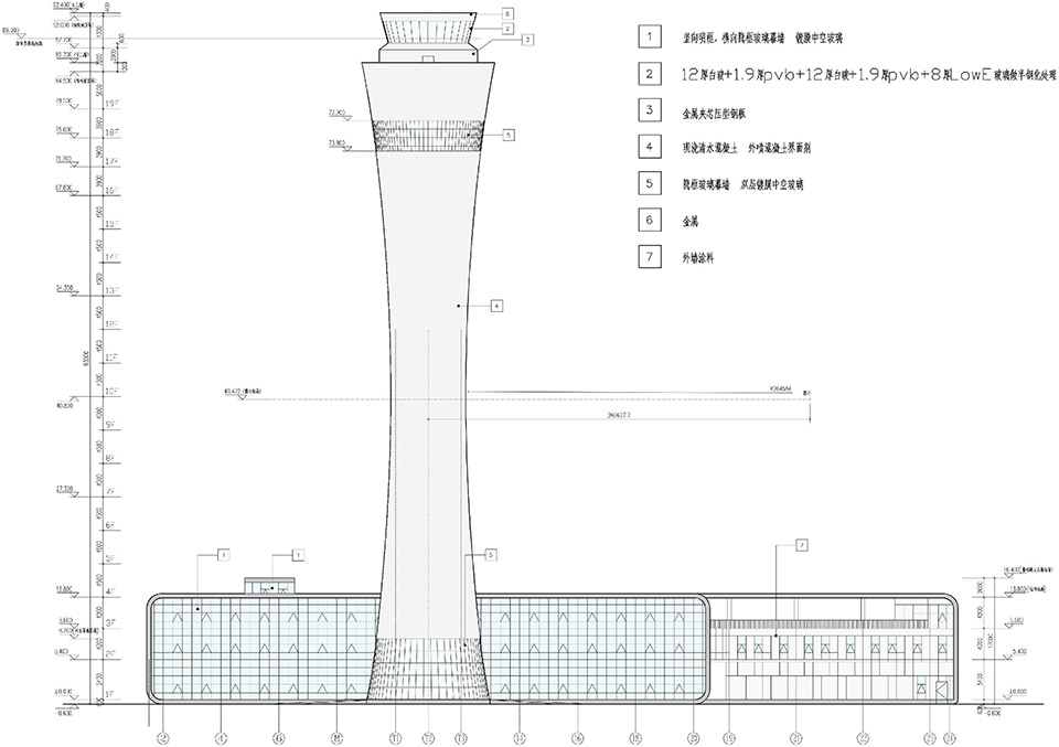 郑州新郑国际机场新塔台及附属建筑工程 / 王振军工作室 -75