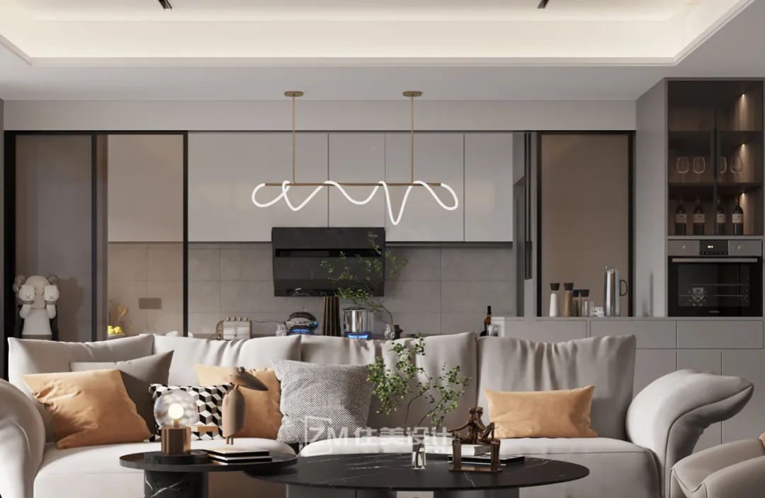 微醺 · 长沙梅溪湖金茂湾家居设计丨中国长沙丨住美设计-35