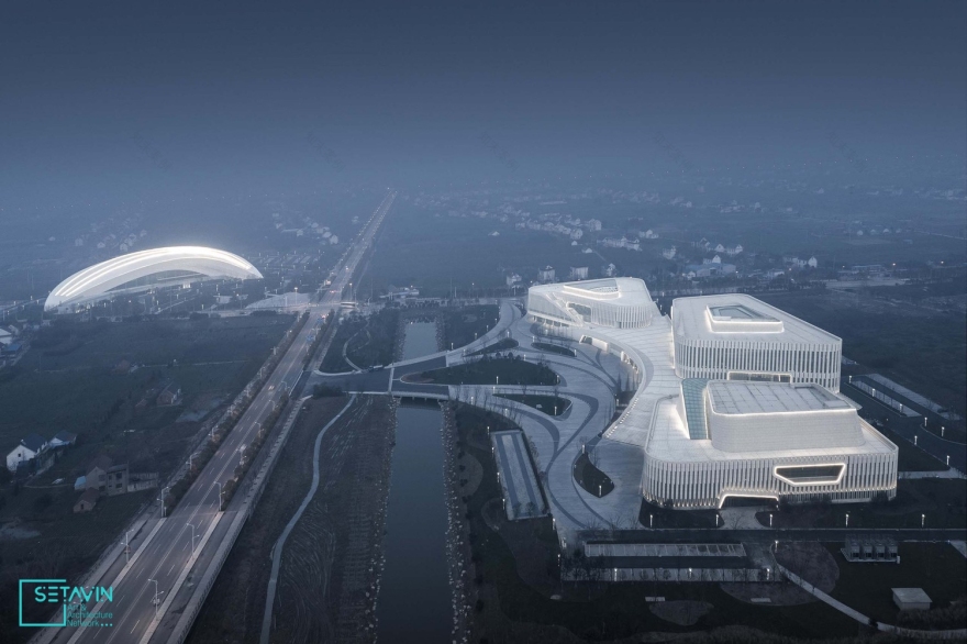 Rudong文化中心丨中国南通丨TJAD设计团队-28