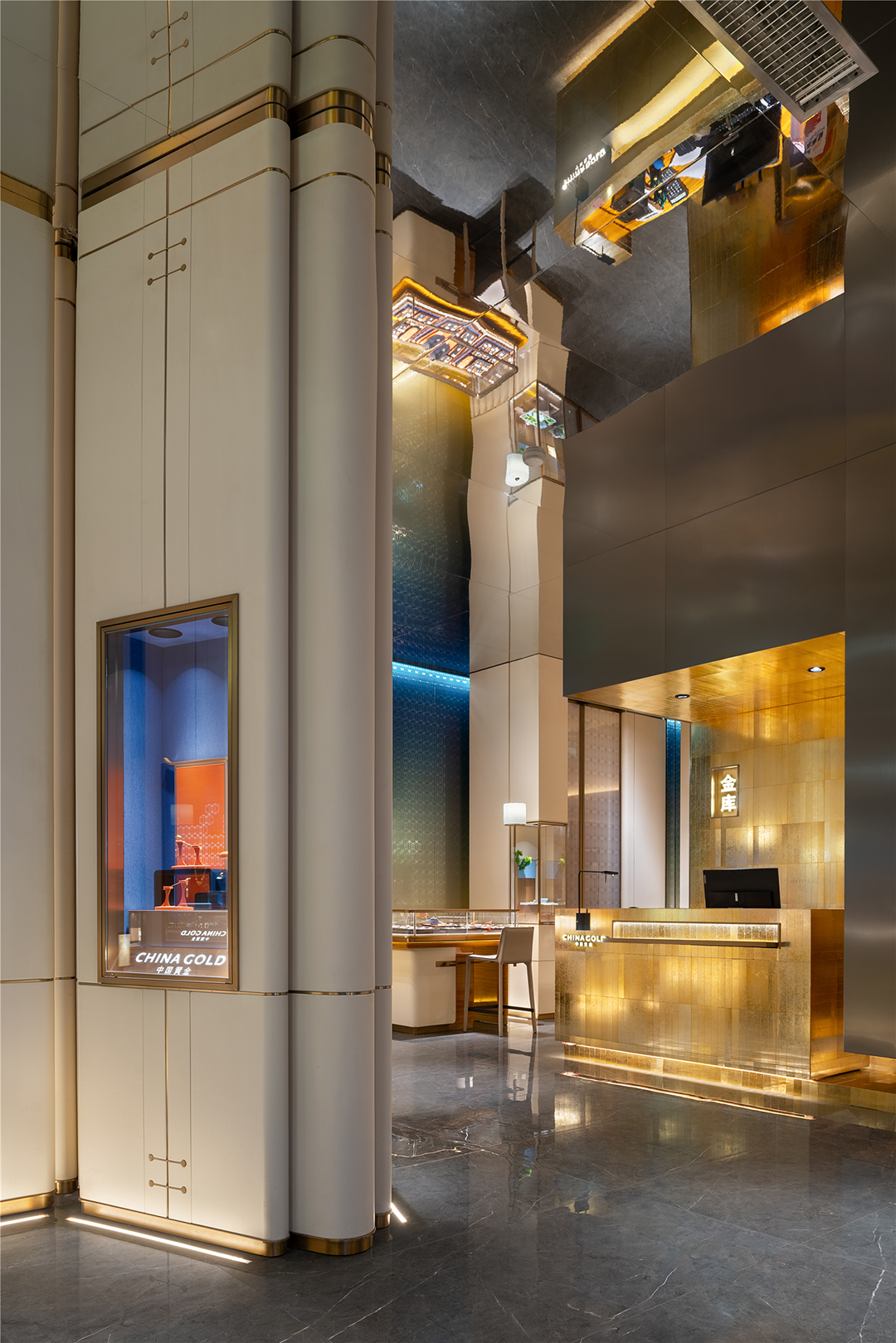 中国黄金国际旗舰店丨中国山西丨佰第设计-33