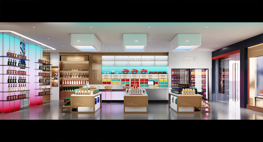 酒悦阁·酒类连锁品牌形象店丨中国安阳丨九一堂-42