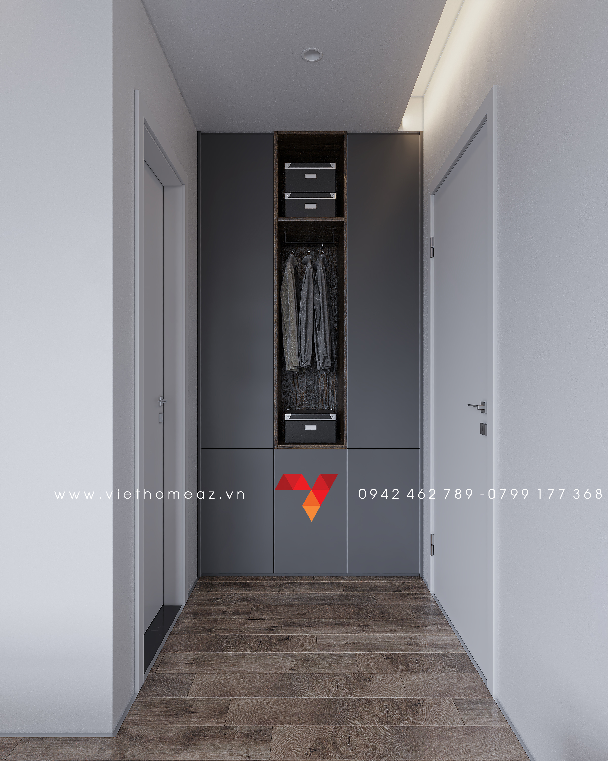 The Terra An Hung 公寓室内设计丨越南河内丨VietHome 建筑与室内设计公司-20