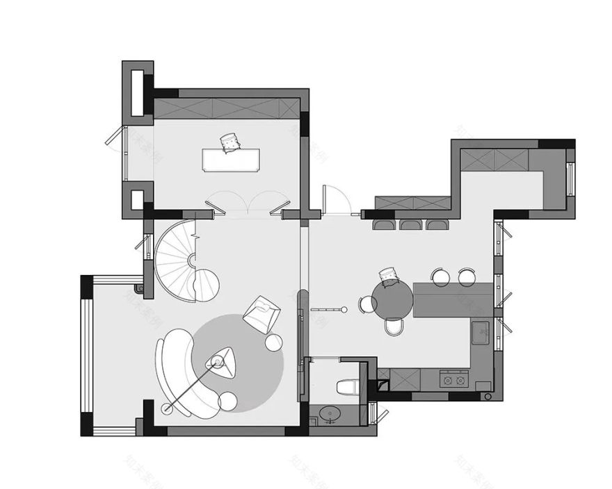 哈尔的移动城堡之家丨诗享家设计-19