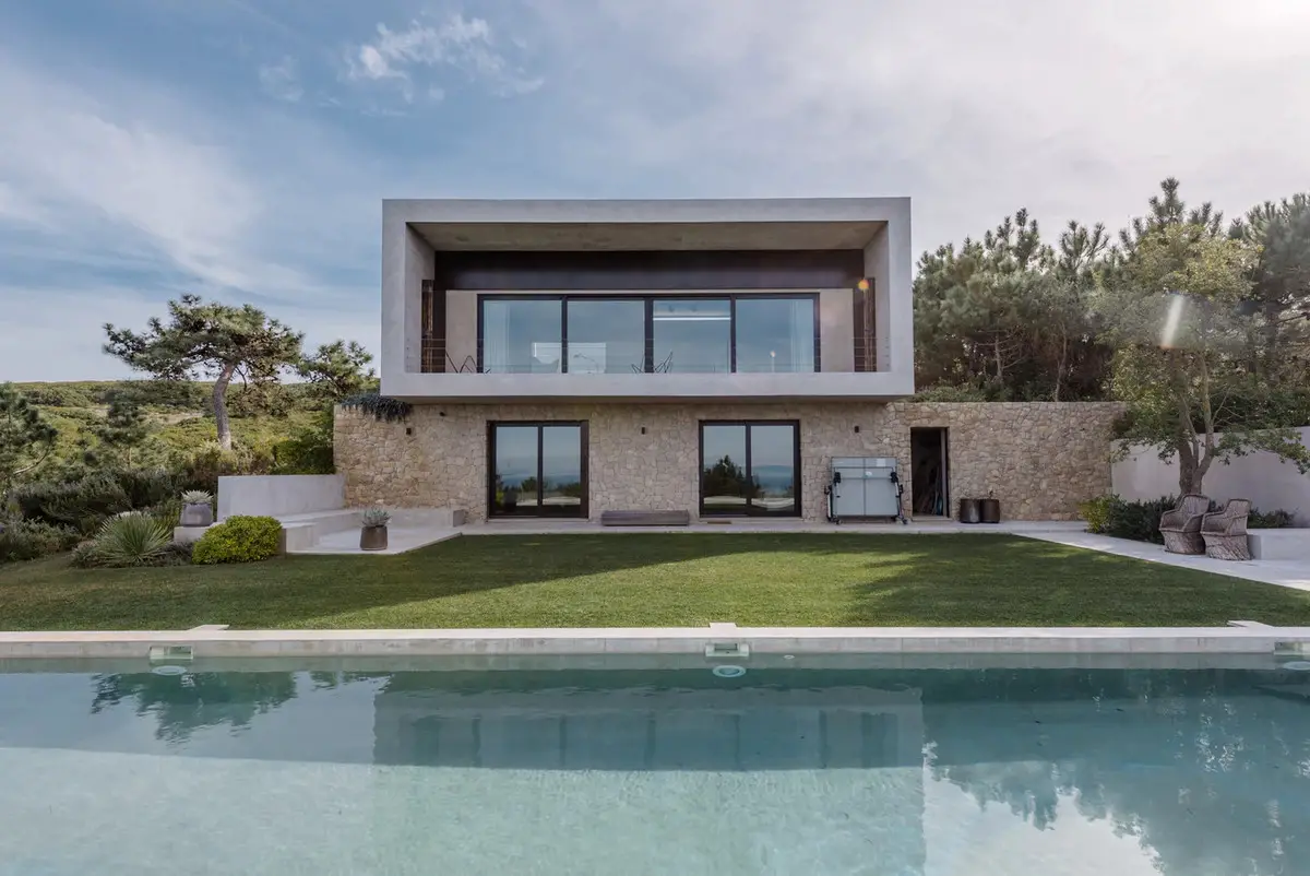 葡萄牙海滨现代别墅，景观与自然完美融合-39