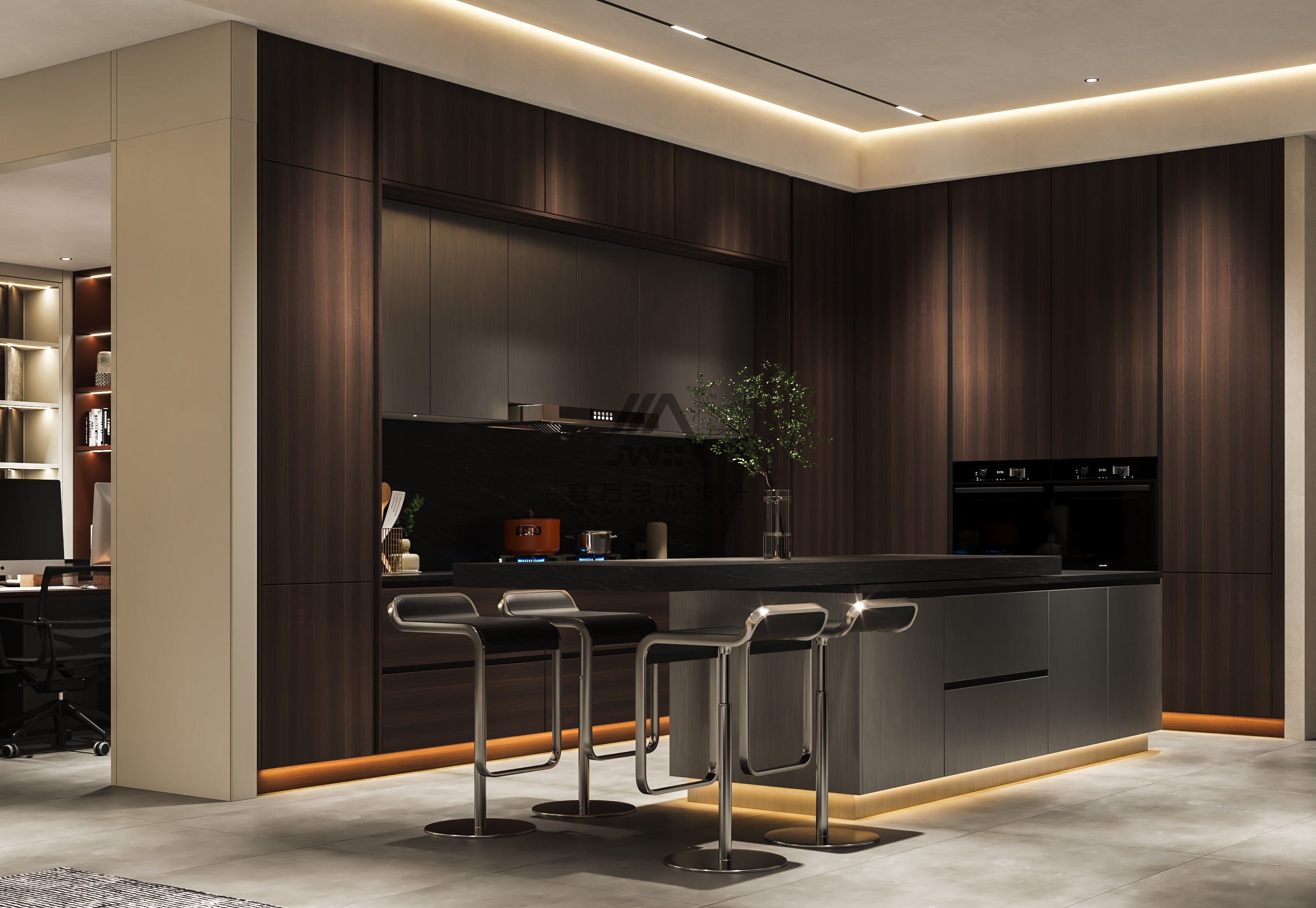 黑白与灰,朴素的宁静丨君 ONE 设计-11