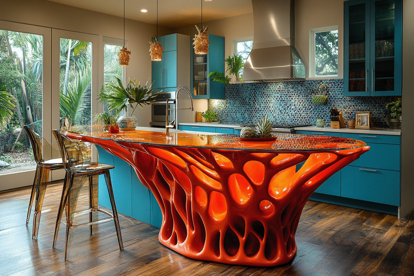 Extraordinary Bespoke Kitchen Islands by AICI-82