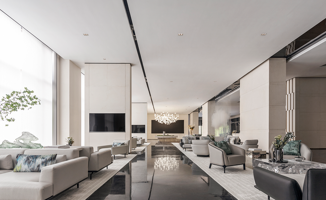 哈尔滨中海·天誉售楼处 | 简约纯粹的精神乐园-35