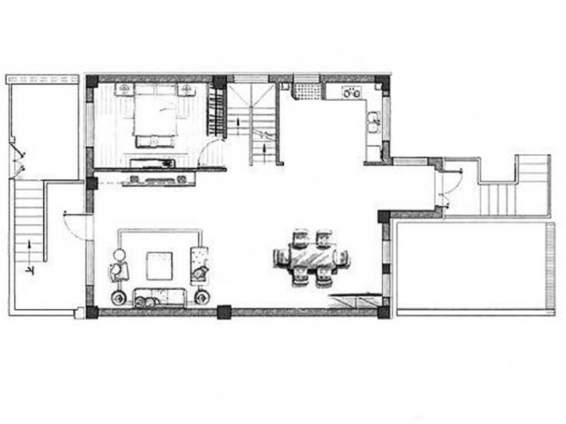 【上海实创装饰】锦绣逸庭273平别墅欧式风格设计-6