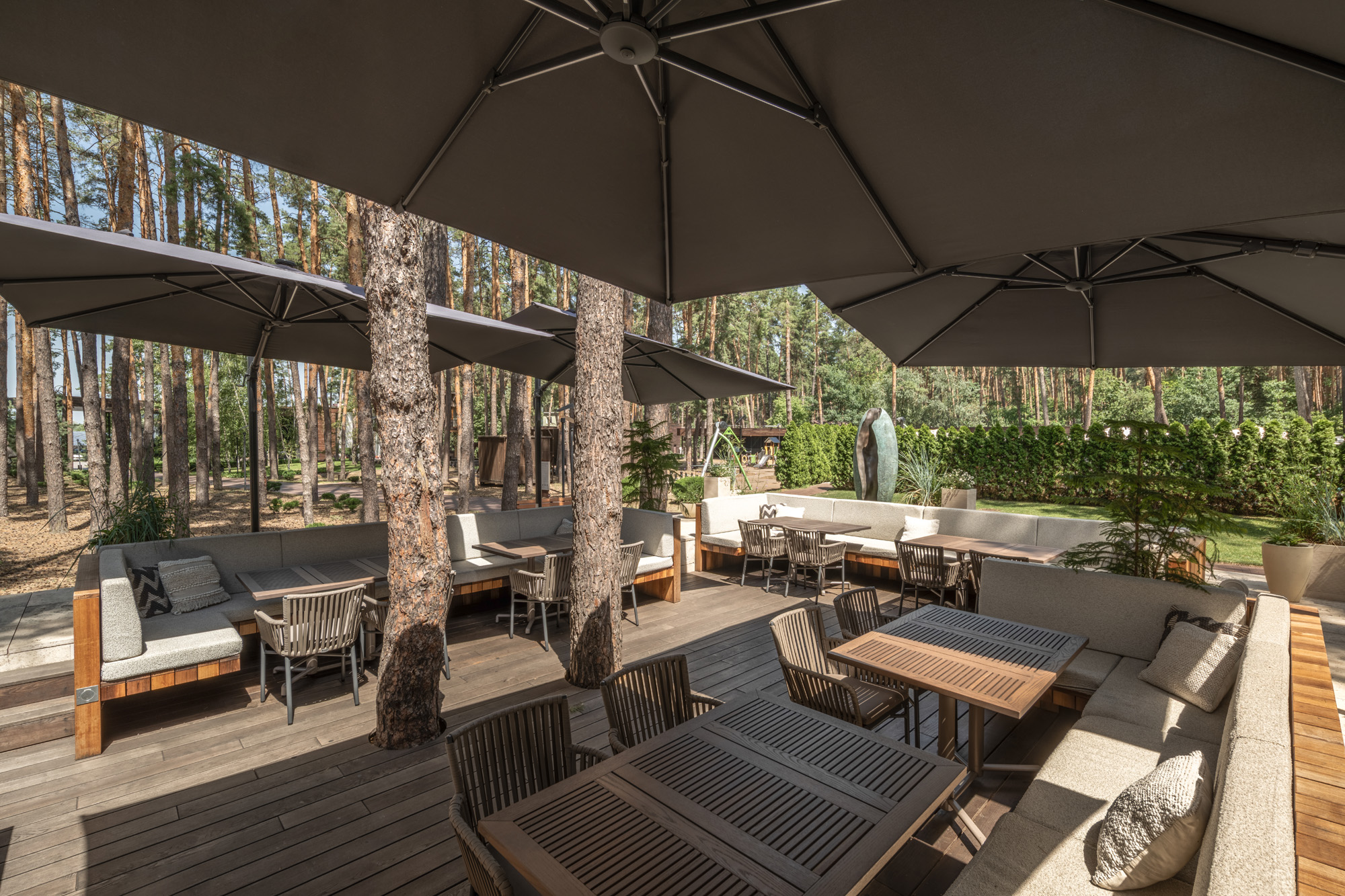 露台与泳池，维霍利休闲公园丨乌克兰丨YOD Group-19