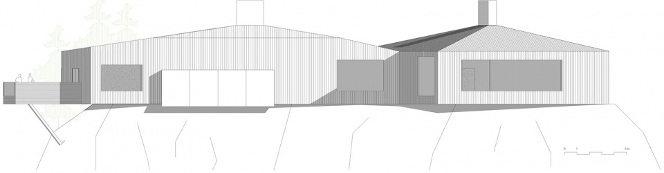 挪威 Kvåsfossen 游客中心 | 悬崖边的现代传统交融-60