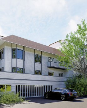Apartment Building Exterior