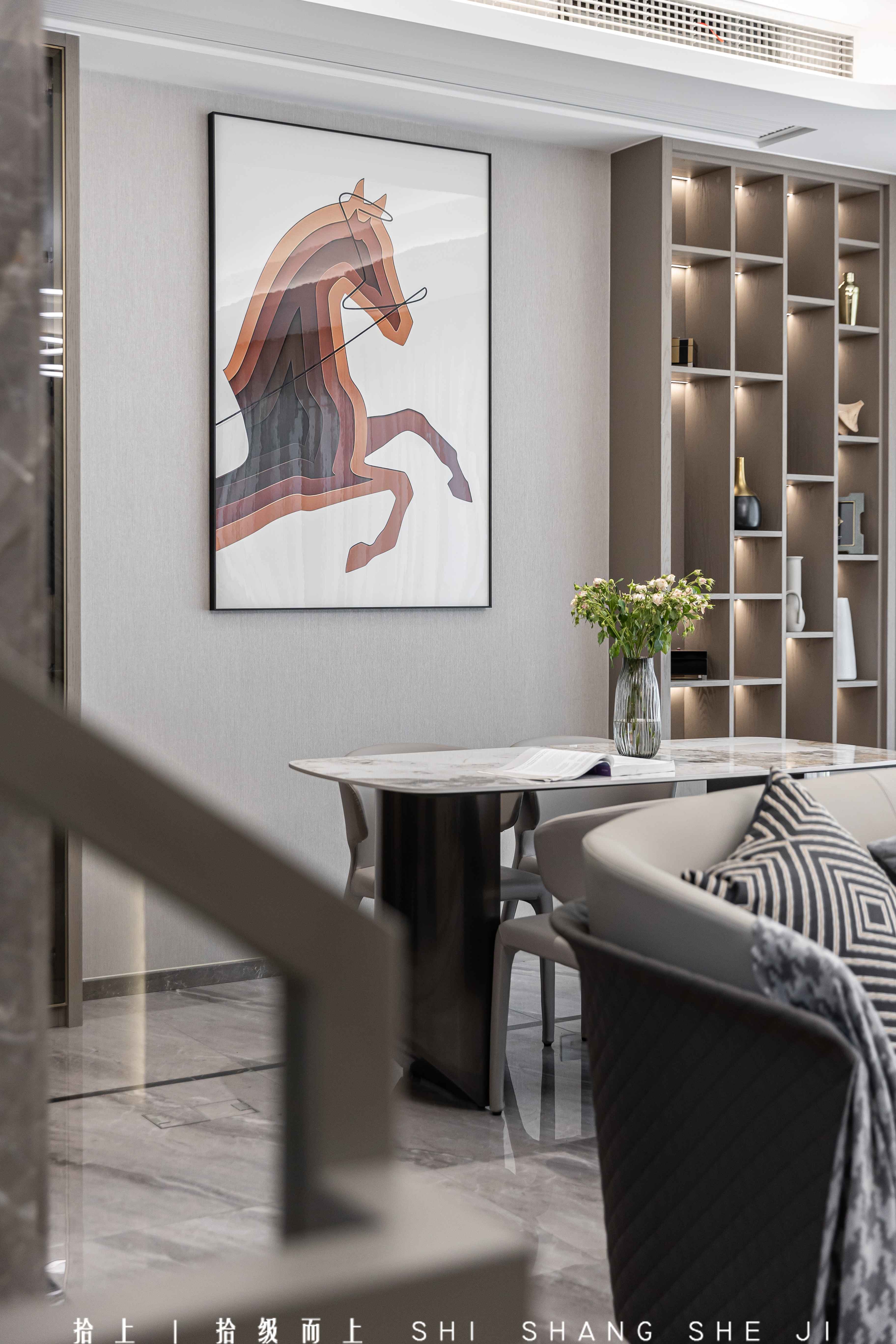 古今交融中式别墅设计丨拾上装饰-63