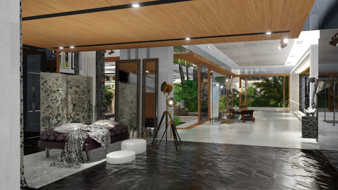 墨西哥尤卡坦半岛上的自然与现代共生之家-43