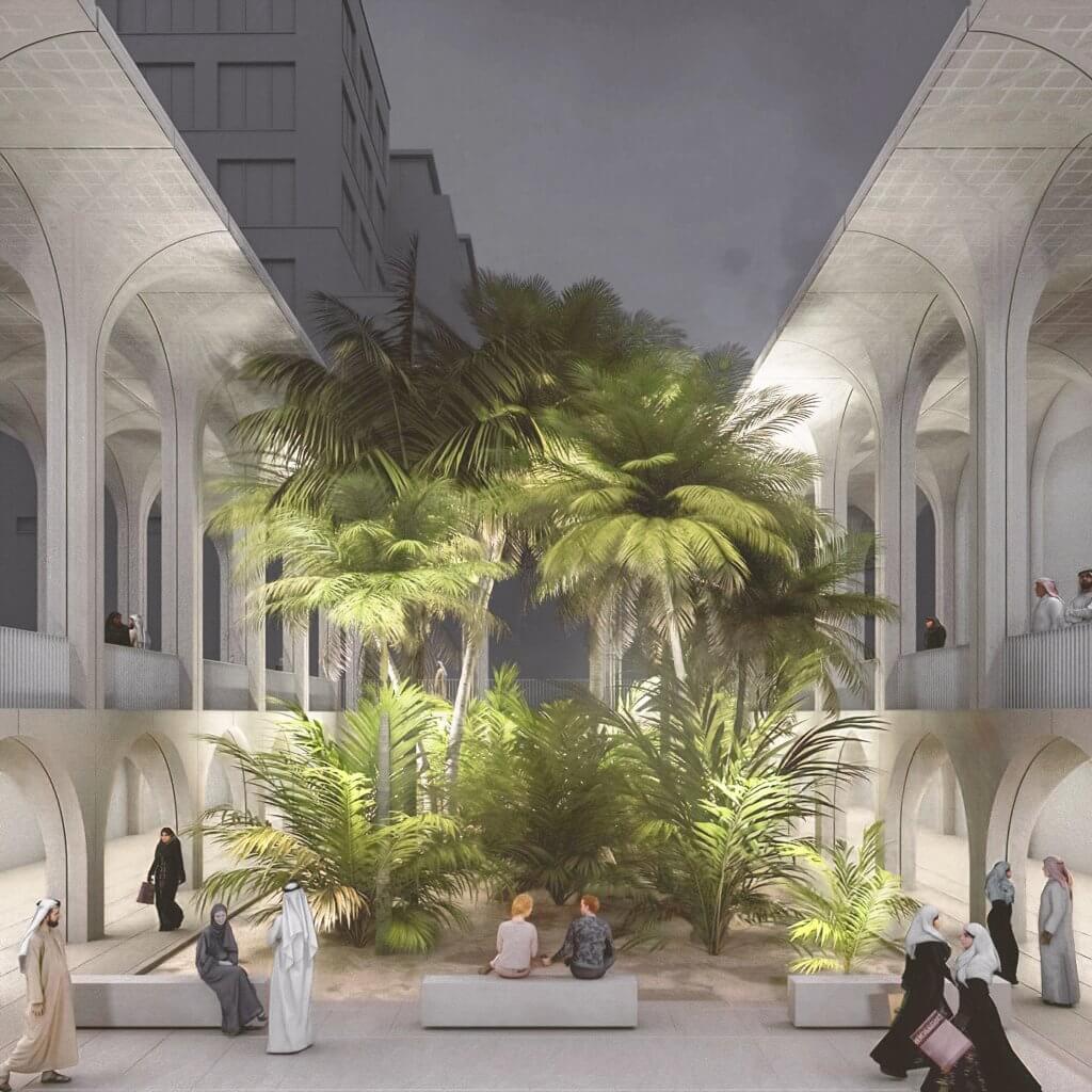 未提及（可暂以“基于OASIS等策略的城市系统设计”代称）丨阿联酋阿布扎比-19