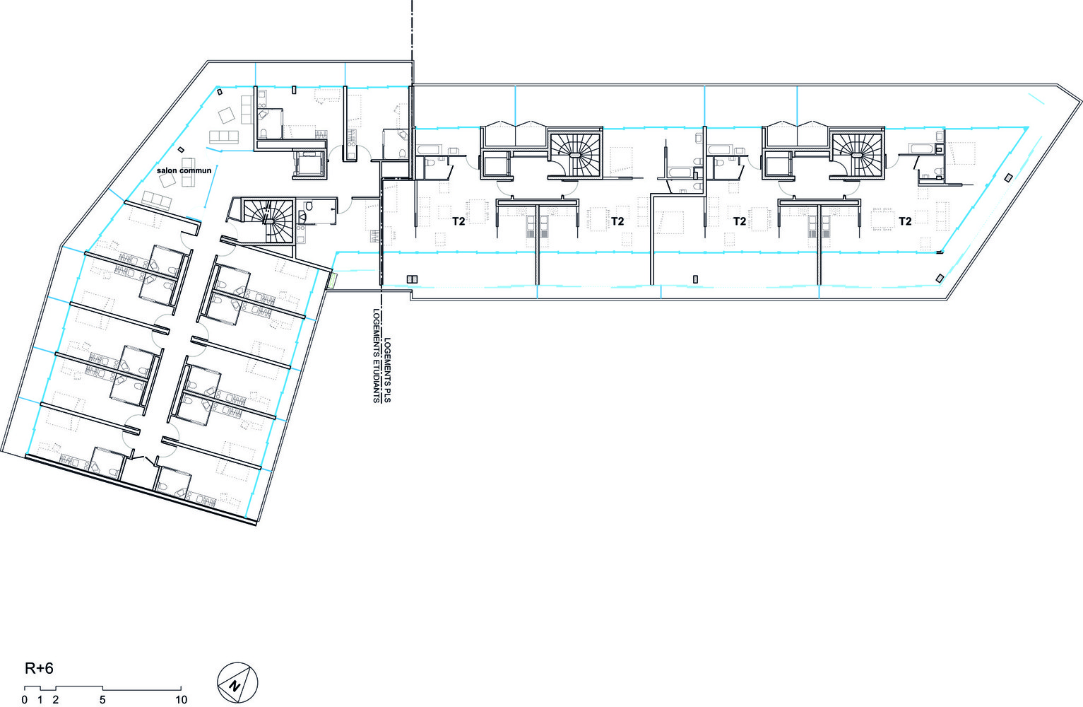 Ourcq Jaures Student - Social Housing  Lacaton - Vassal-70