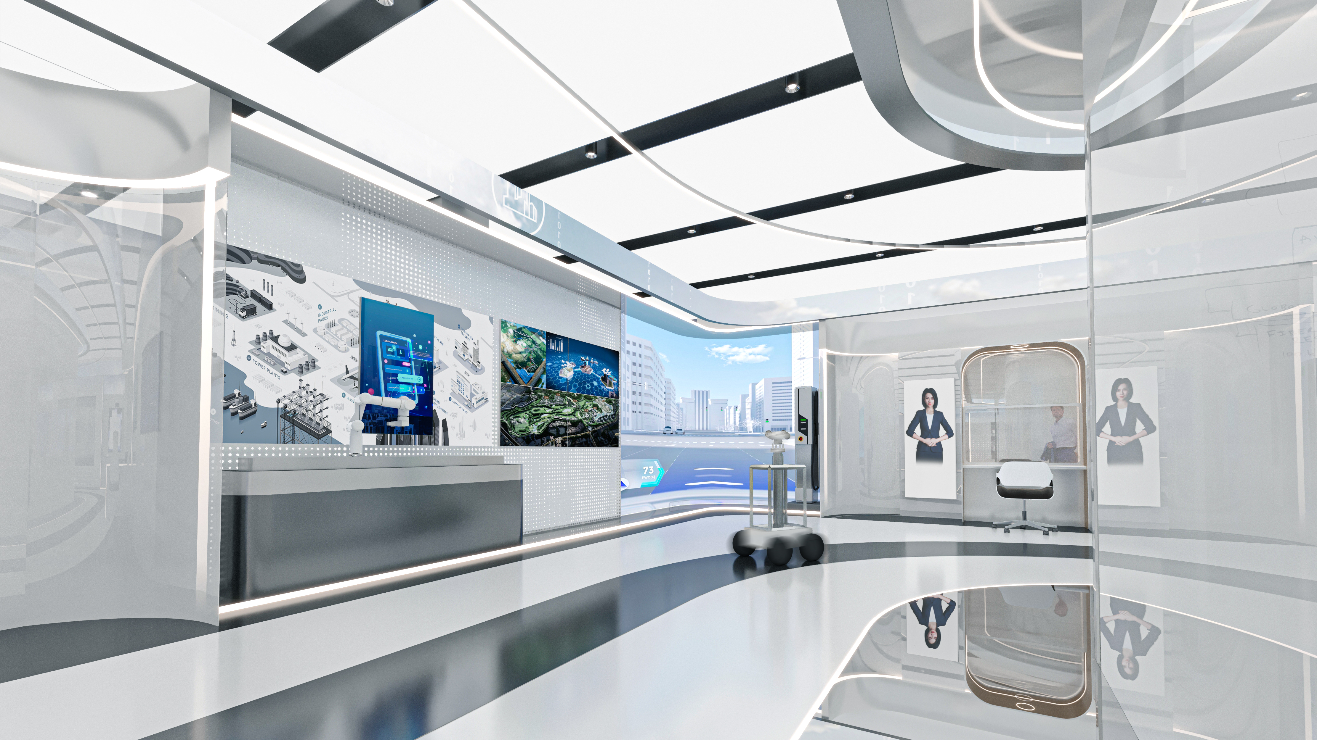 INTERIOR DESIGN 企业展厅设计丨Hopo-17