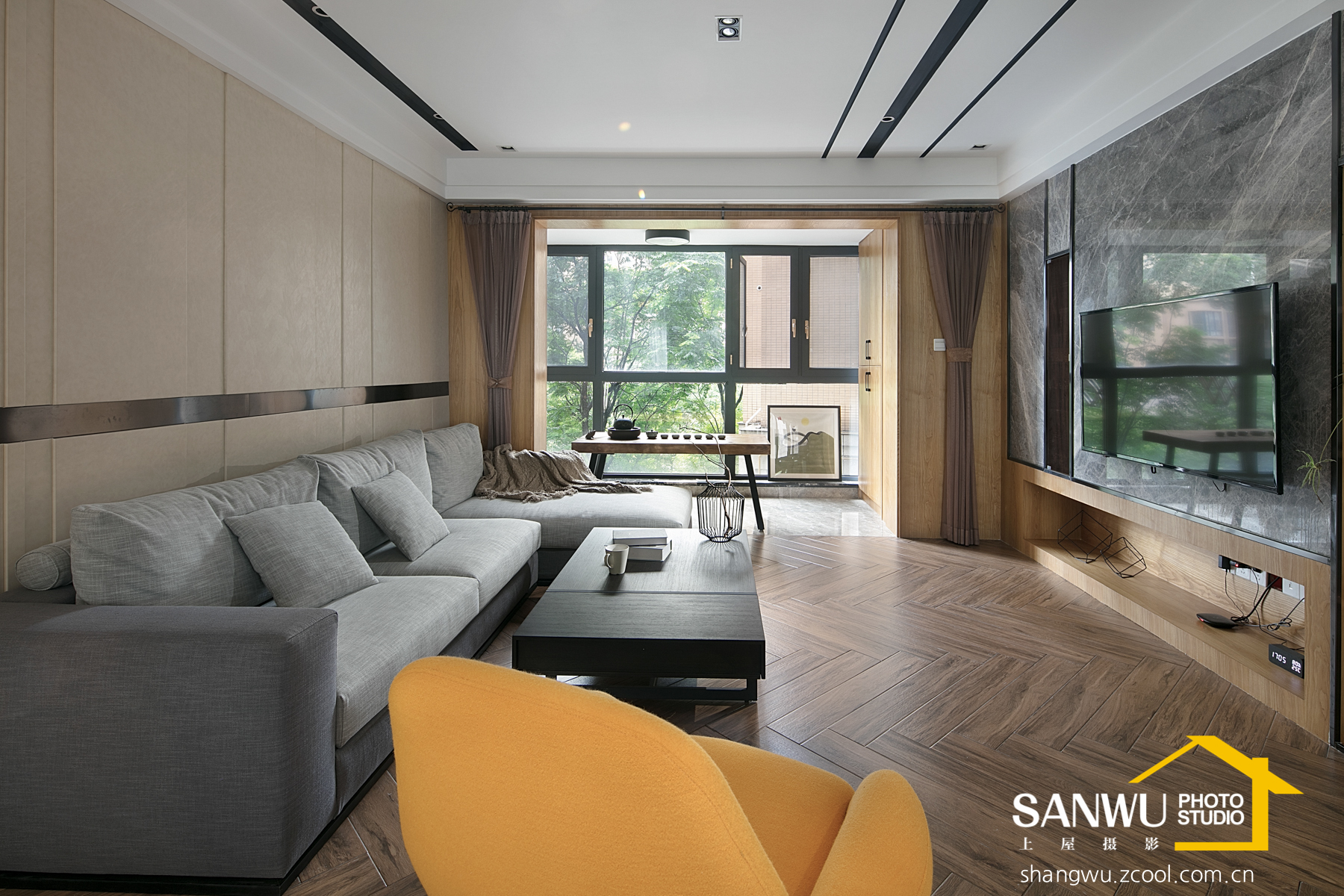 长沙星城荣域 160㎡现代私宅设计-18