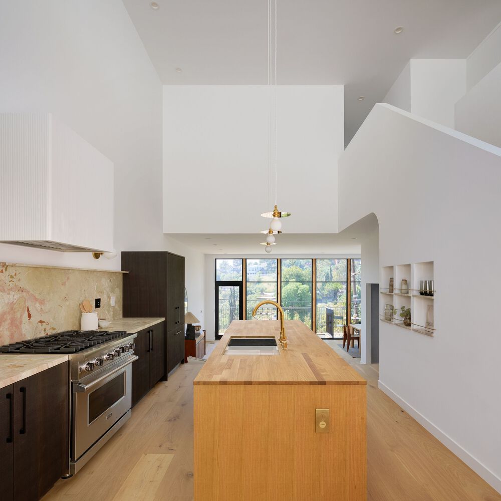 洛杉矶峭壁上的优雅住宅丨美国洛杉矶-23