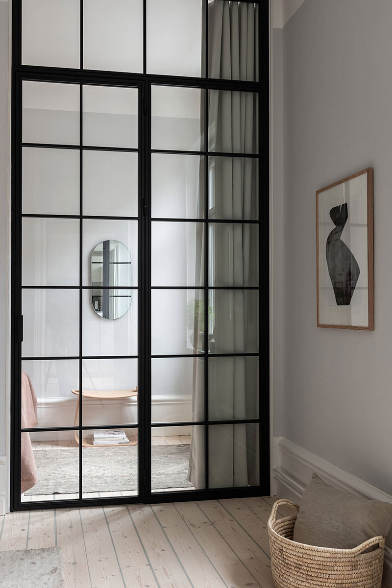 斯德哥尔摩 44 平米雅致小公寓，极简设计放大空间-13