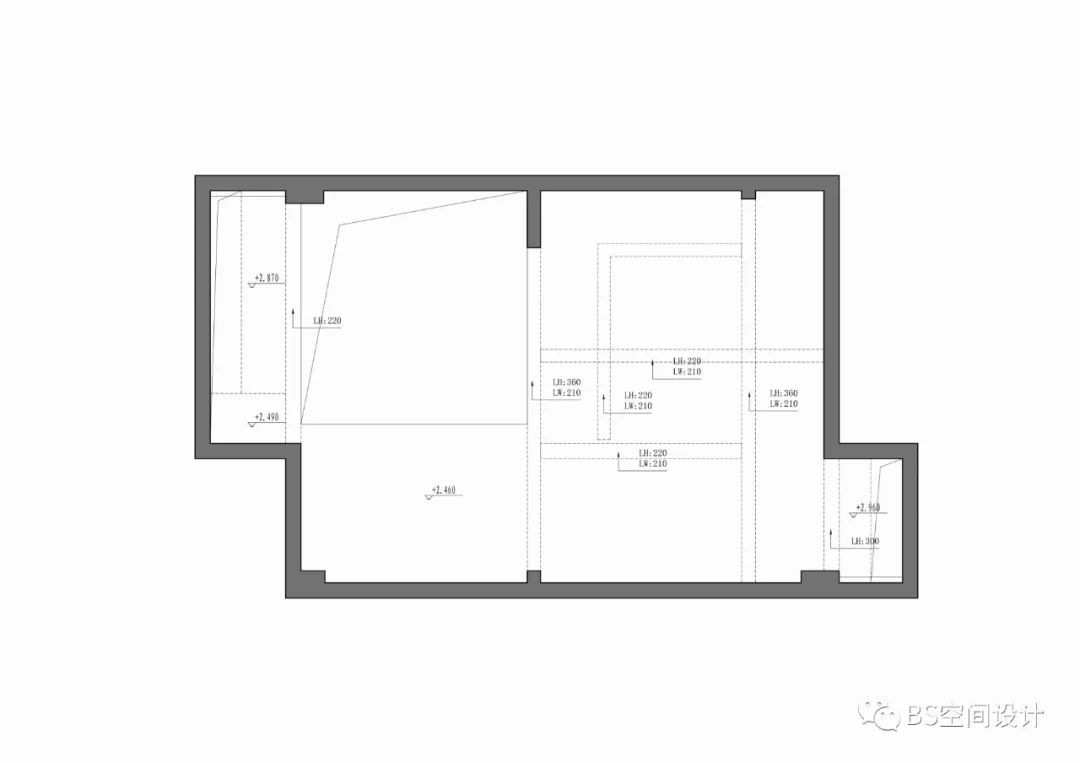 上海樾山半岛别墅 | 黑白灰与木元素的地下空间重构-43