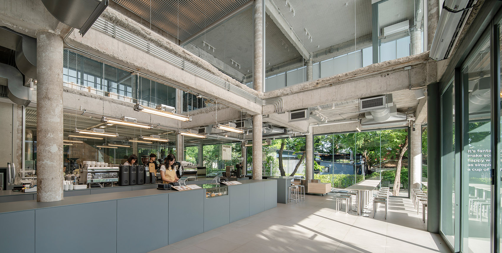 Factory HQ咖啡店及办公空间丨Taste Space Co.,Ltd.-11