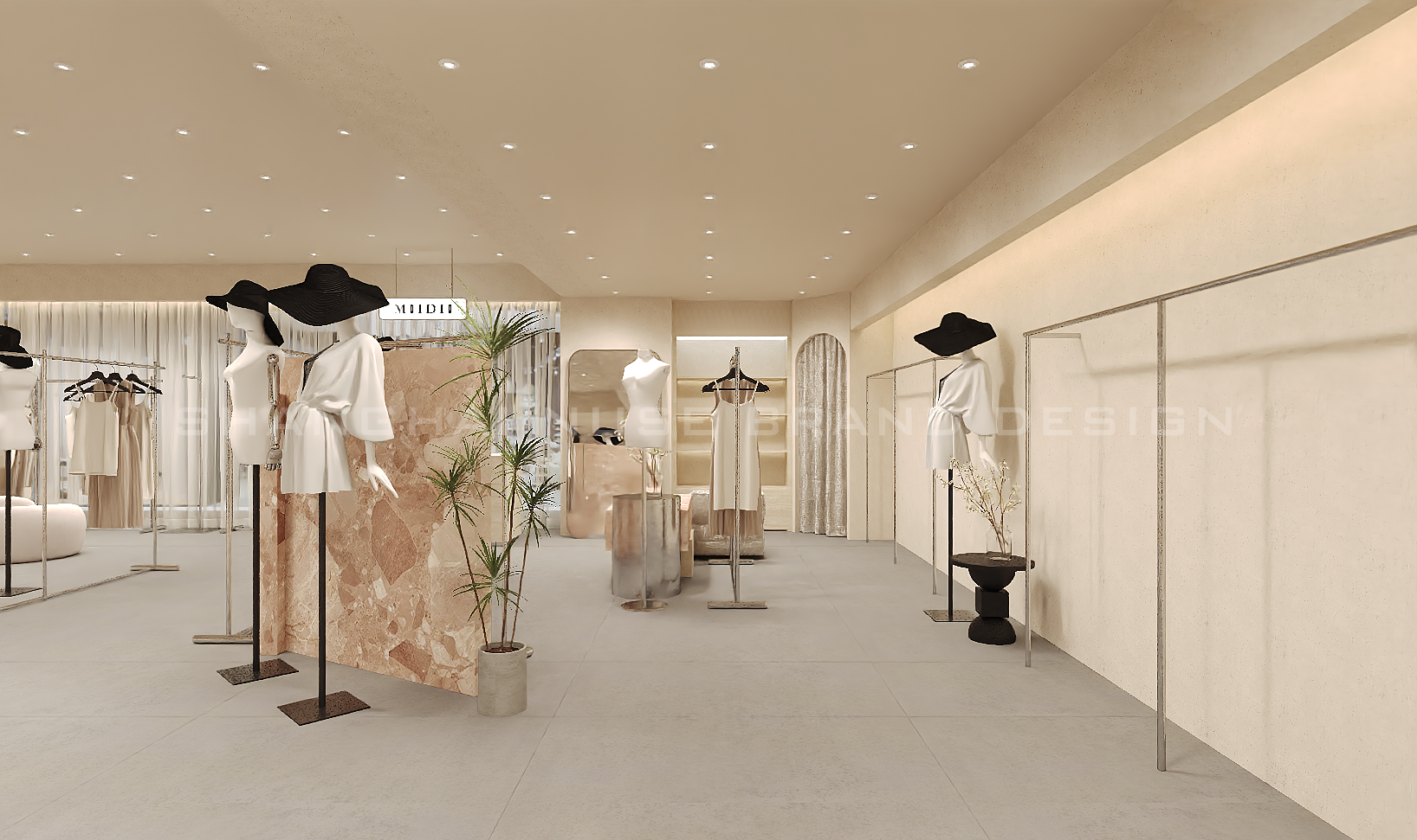 “MIIDII”女装店侘寂风购物空间设计丨木村空间设计有限公司-33