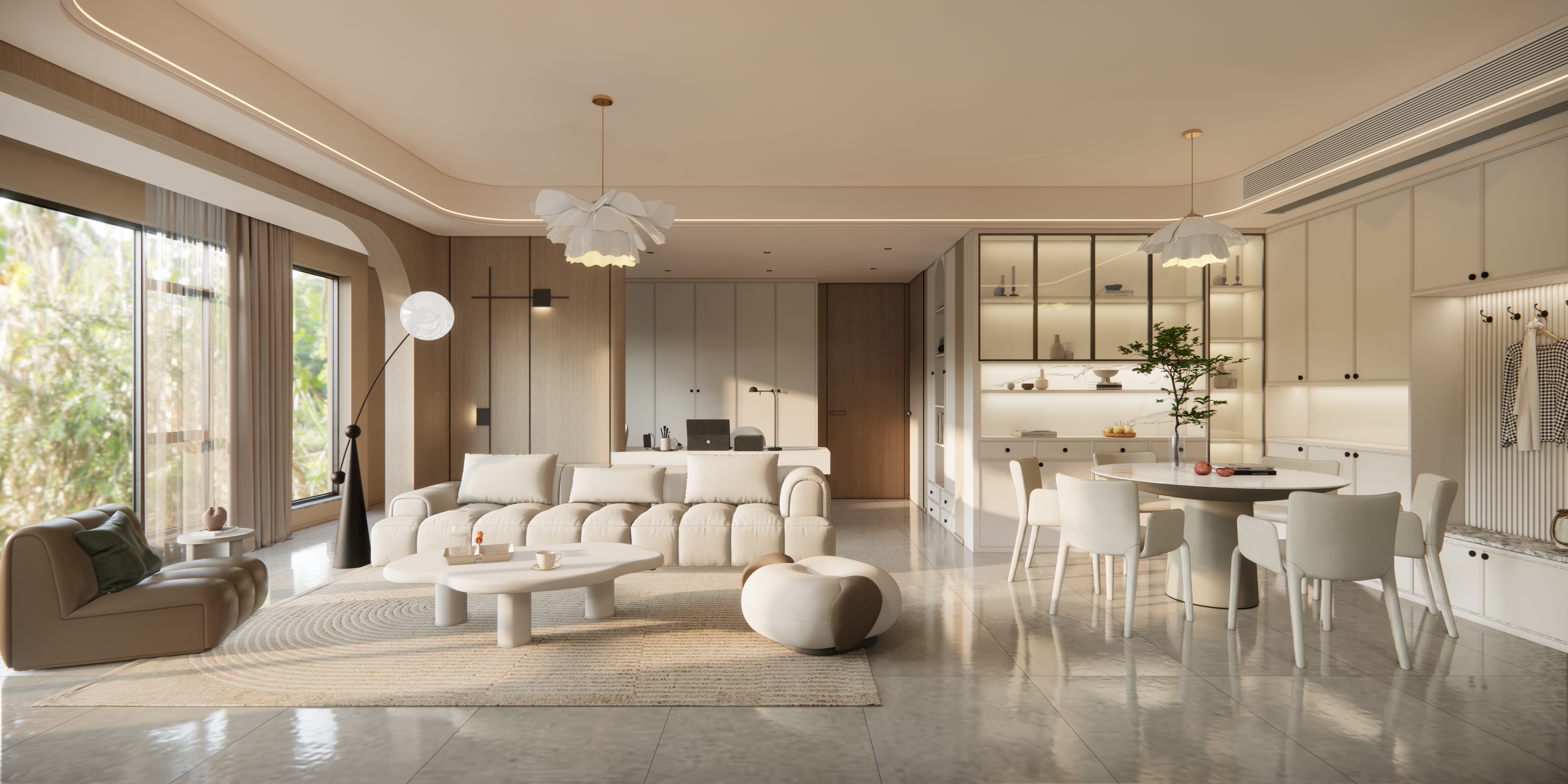 最近整理的一些家装案例效果图-2