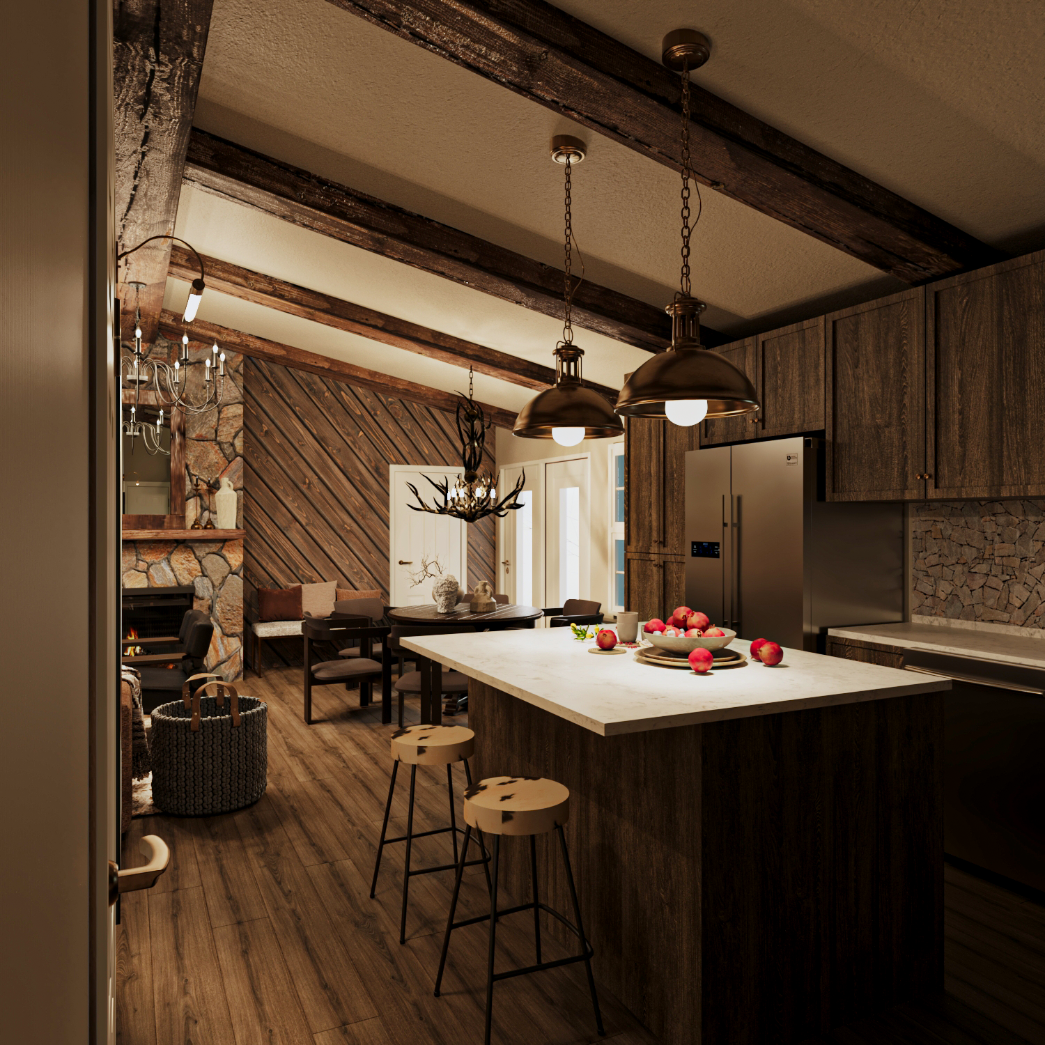 Cabin in the woods.-2