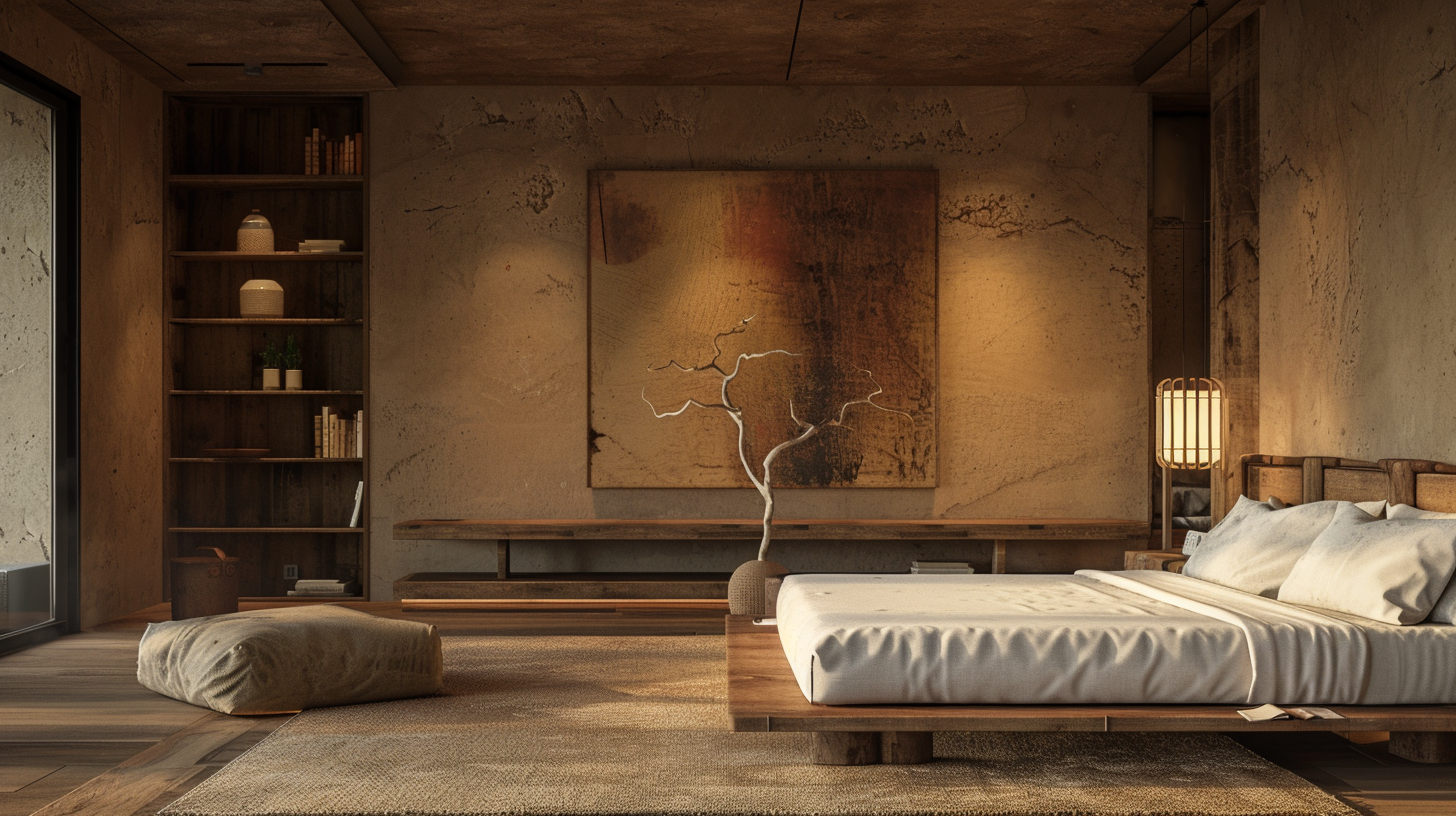 侘寂（Wabi-sabi ）风格的室内设计-87