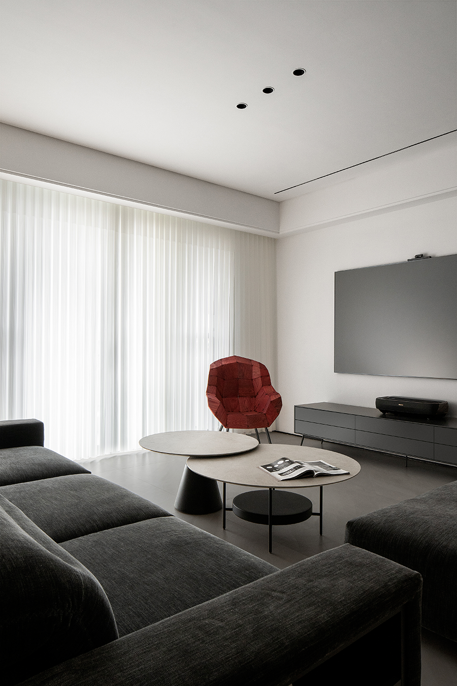 极简冷艳与治愈 · 壹间设计诠释生活空间-11