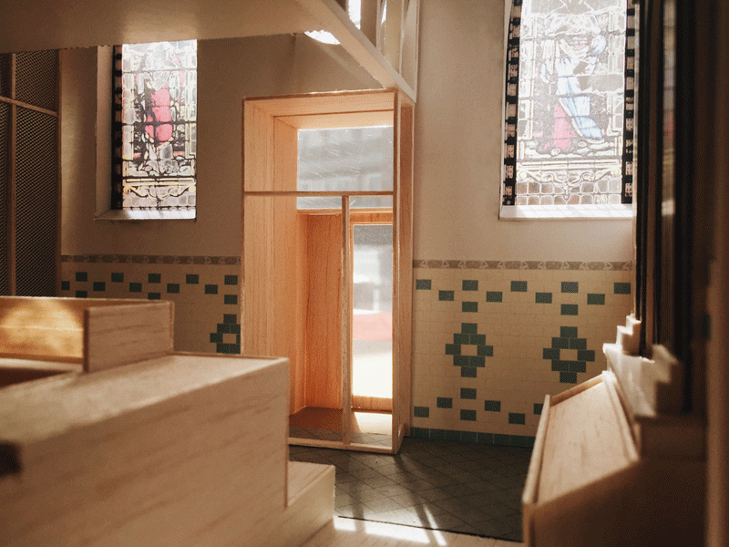 Chapelle de Rebecq改造为图书馆项目丨Binario architectes,NN Studio-34