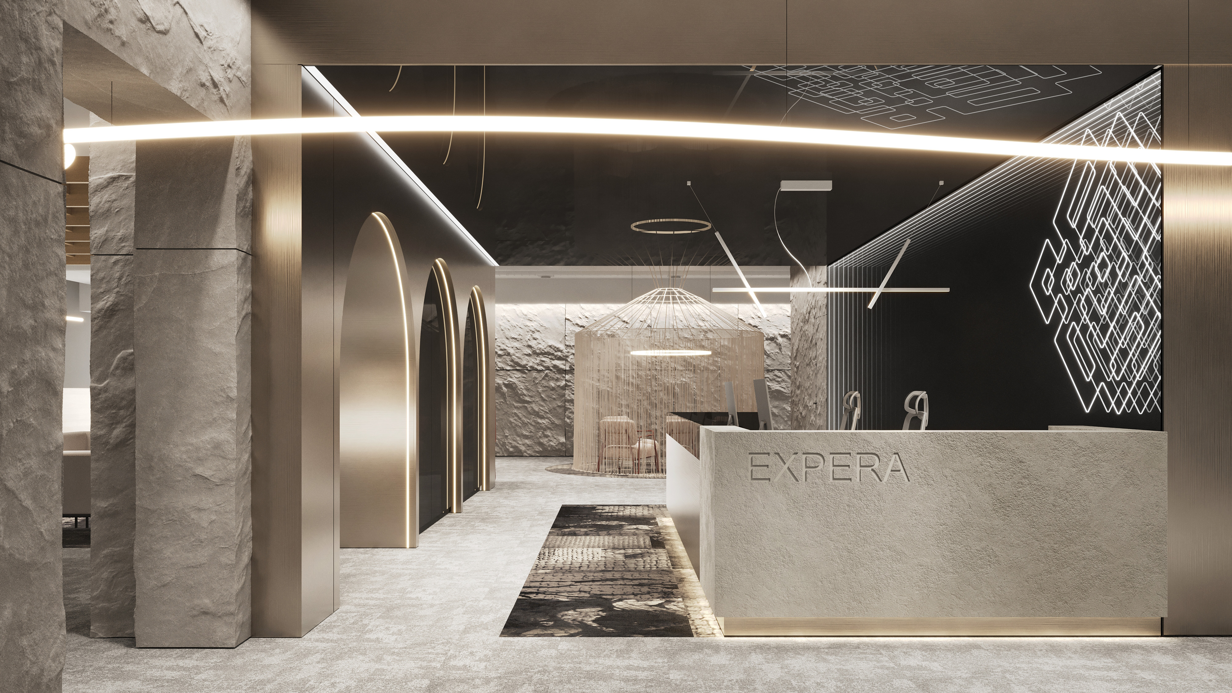 OFFICE VISUALISATION（办公室室内可视化）丨OFFCON-7