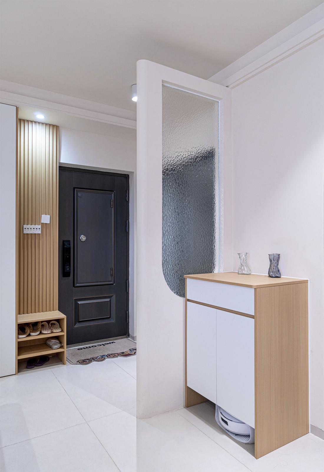 94㎡现代原木风三居室设计-28