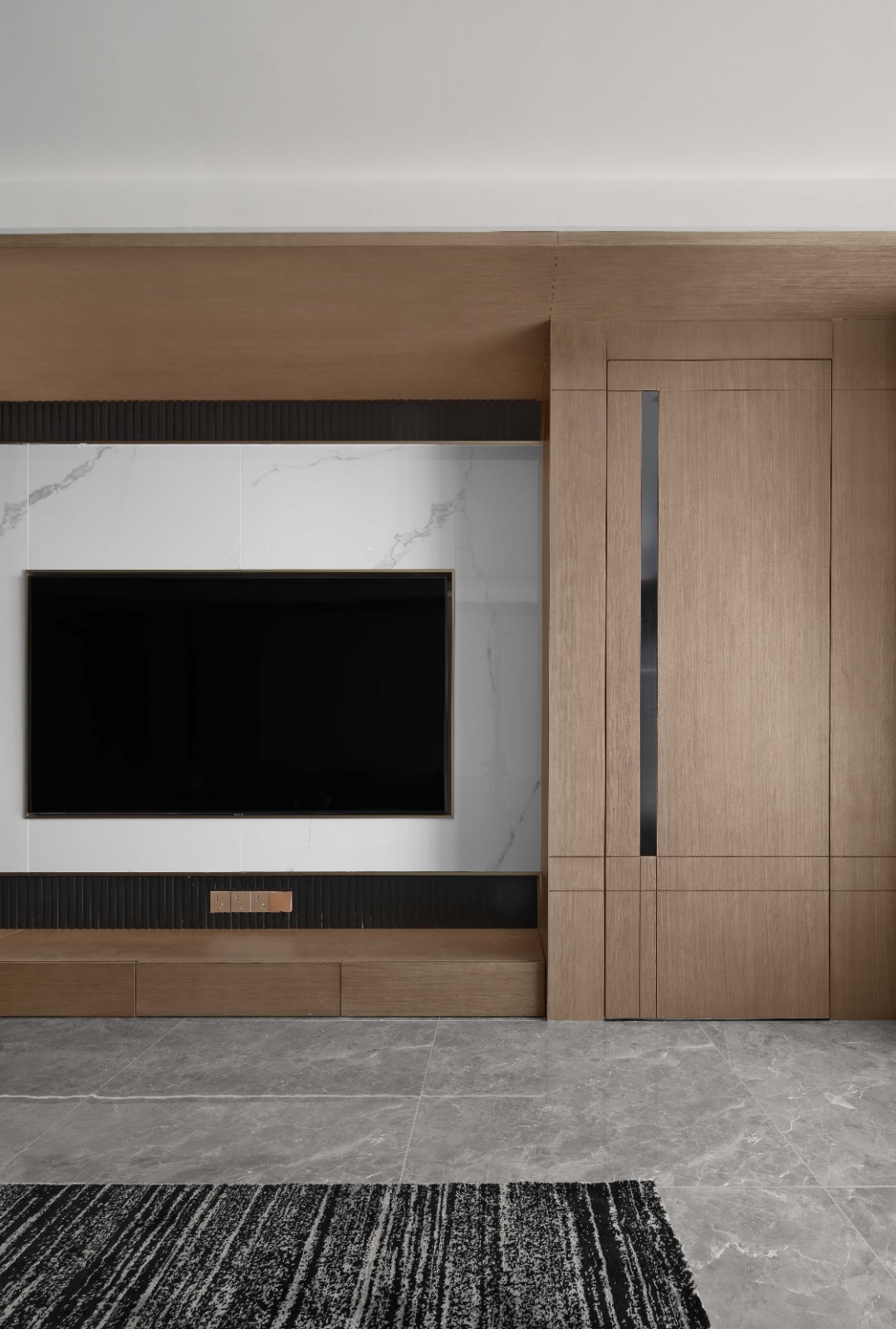 斑斓空间作品:优雅精致的灰调空间-5