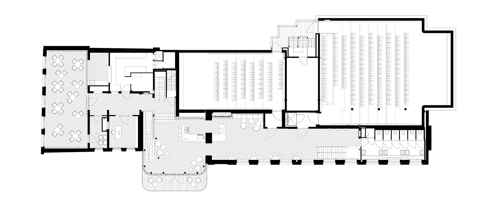 全天候法式小馆&影院丨荷兰多德雷赫特丨Studio Modijefsky-120