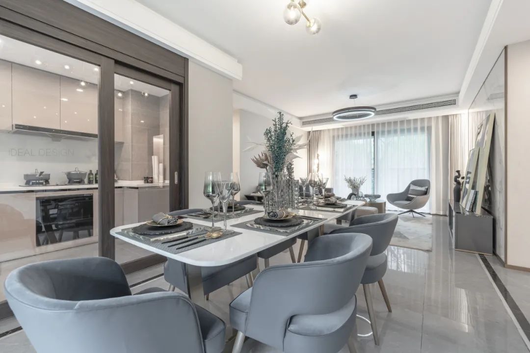 简约自由，温暖轻奢——东原麓·印长江 148 户型样板间-17